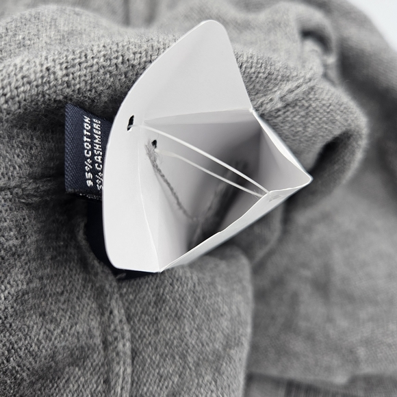 Lands' End Cotton Cashmere Petite Shawl Collar Cardigan Size XL NEW - Picture 4 of 6